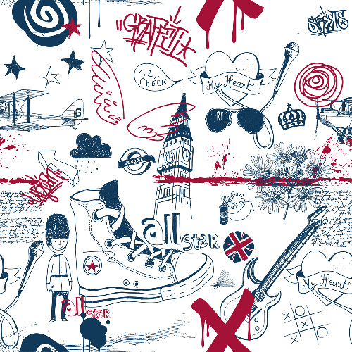 Design: london revolution by etpourquoipaslalune, londres, london, angleterre... bienvenue outre-manche ! Graffiti révolutionnaire et mode sont au rendez-vous.