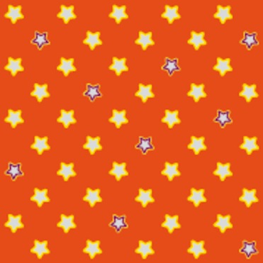 Design: étoiles de terre, étoiles clignotantes sur fond de terre de sienne