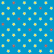 Design: étoiles d'eau, étoiles brillantes sur fond de mer