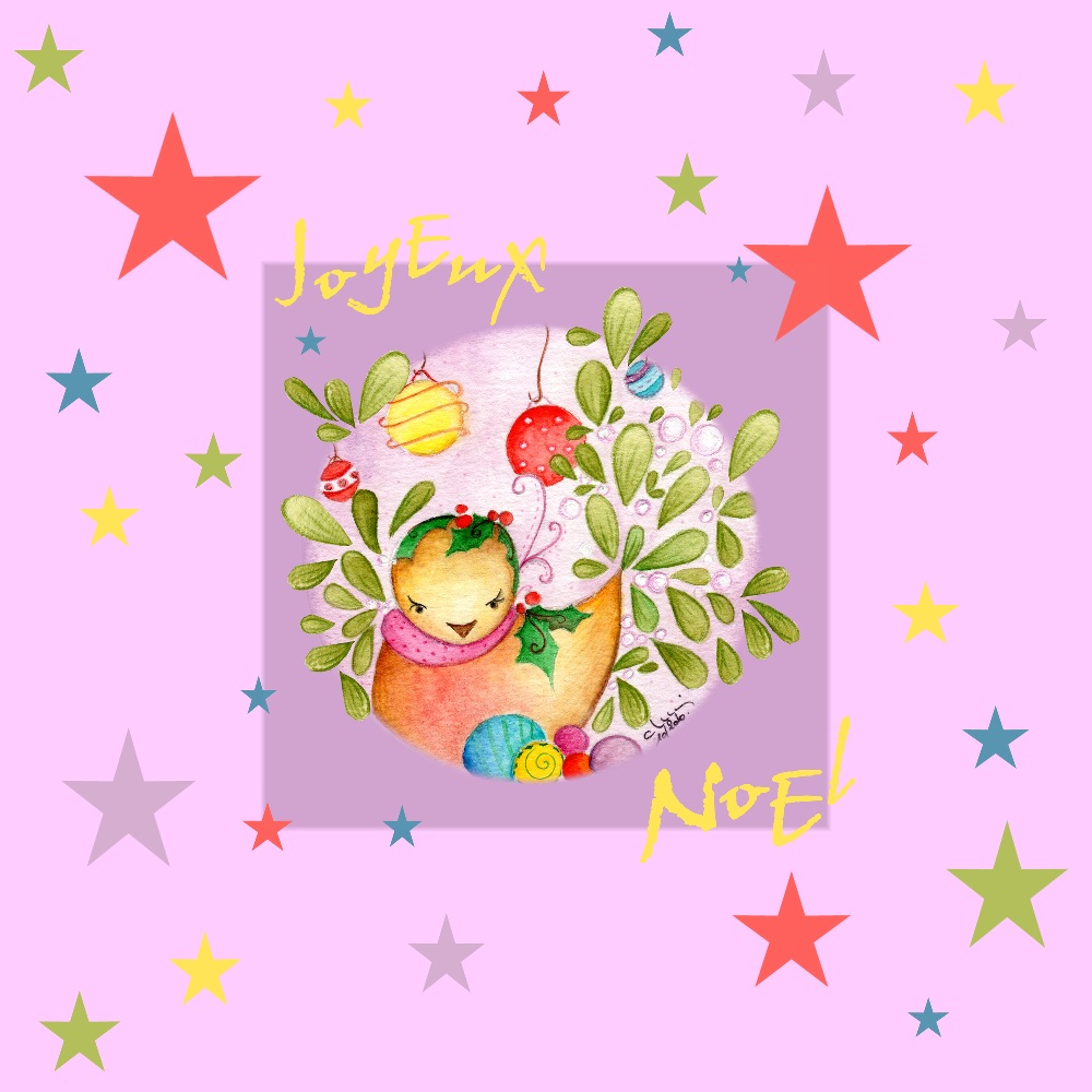 Design: Coussin de Noël, Carré de Noël à rebroder et coudre sous forme de carré pour un joli coussin tout doux tout en Fantasies ...
