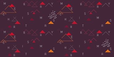 Design: Christmas Tree'Angle, Mélange de Tree'Angle aux couleurs chaudes pour un Noël tout en couleur.