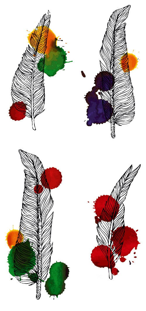 Design: Les tâches plumées!, Des plumes et des tâches!
