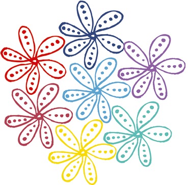 Design: fleur popart, 