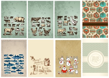 Design: patron sac, Des motifs divers pour confectionner des petits sacs