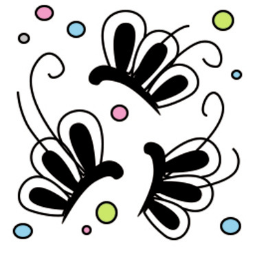 Design: papillons abstraits, 