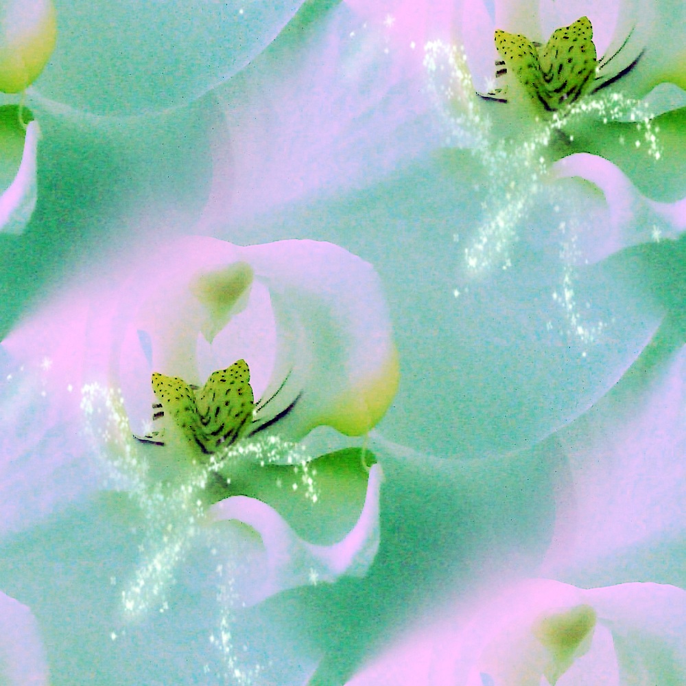 Design: Féerie, Tissu aux couleurs tendres pour des vêtements amples, aériens, zen