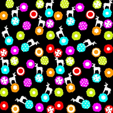 Design: baudet flower, petits ânes sur fleurs psychadéliques