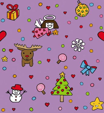 Design: C'est noël mon ange ^_^, Les cadeaux sourires,
des étoiles plein les yeux,
le balcon  s'illumine, 
le bonhomme fond
 et le magie de noël m' emporte.....
200dpi