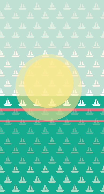 Design: Rayon Vert, Des petits bateaux au soleil… C'est l'été!