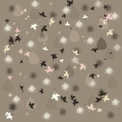 Design: féérie de feuilles d'automne, 