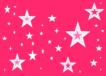 Design: Etoile fuchia, Étoiles de princesse !
