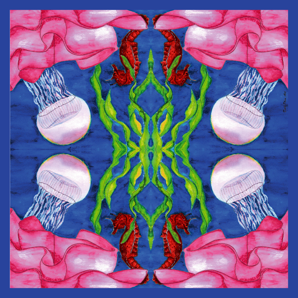 Design: Carré 65 Fond Marin, 