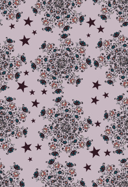 Design: fleur etoile, 