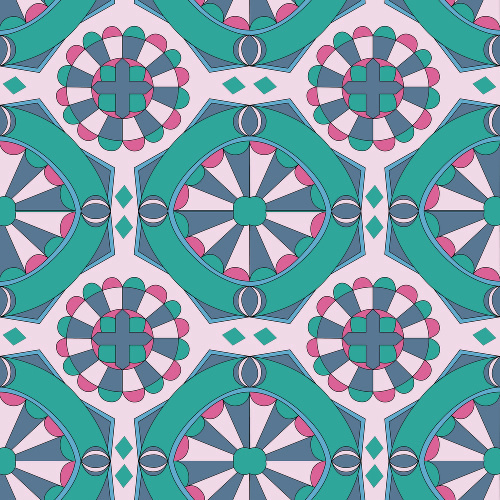 Design: Marie Antoinette rose, 