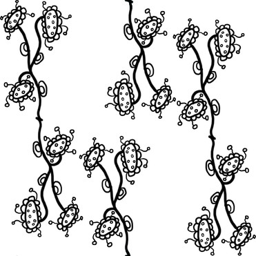 Design: Ezilda noir et blanc, 