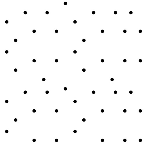 Design: Pois Plumetis, Motif Plumetis de pois noirs sur blanc / Univers Mode / Enfant / Bébé / Décoration