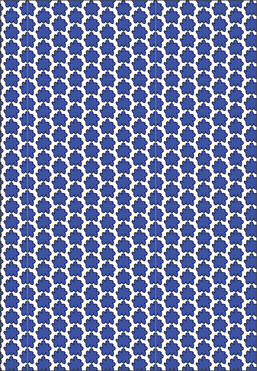 Design: petits nuages bleus, Motifs nuages bleus pour enfants