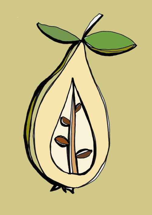 Design: pear , 