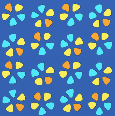 Design: Flora 1, C'est le printemps ! Fleurs en folie... éclatantes !