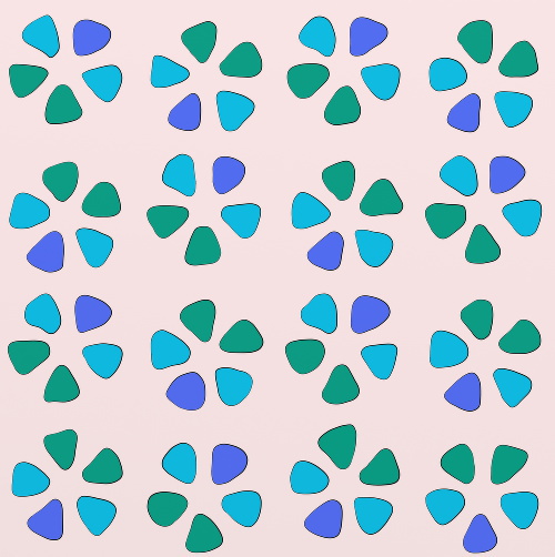 Design: Flora 3, C'est le printemps ! Fleurs en folie... éclatantes !