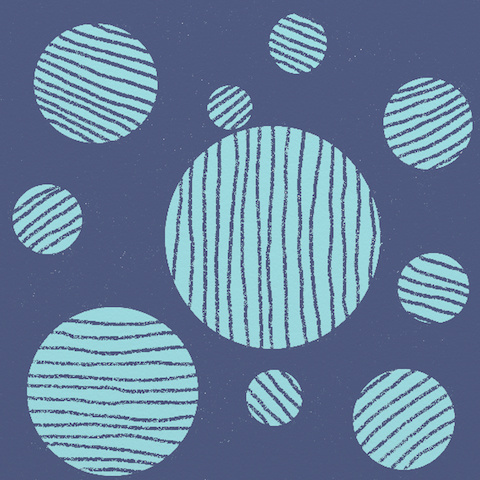 Design: Voyage spatial 5, Voyage spatial... des bulles, des planètes, des soleils... 3, 2, 1 prêt... partez !