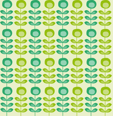 Design: Fleurs scandinaves, Fleurs au design scandinave, au graphisme simple et épuré
Design Bulle de surprise