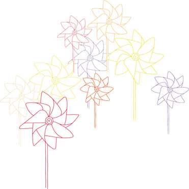 Design: ton moulin, ton moulin va trop vite!, <p>Motif gagnant du concours " Jeux d'enfants ".&nbsp; En vente sur ce     site, ce tissu est imprim&eacute; en France, via un processus     &eacute;co-responsable.</p>