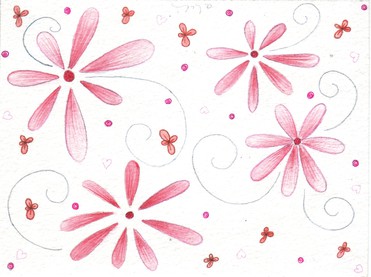 Design: Fantasies de Fleurs , Un jardin de fleurs pastelles ...