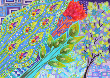 Design: Lovely Blue, 