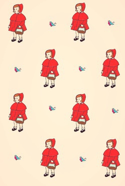 Design: Chaperon et oiseaux, 