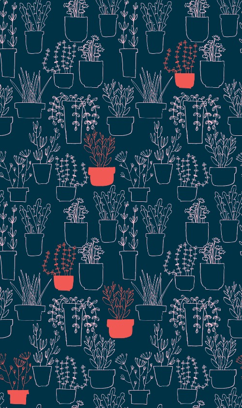 Design: élo - LE JARDIN, Le JARDIN, pour faire des pochons pour aller faire les courses, pour un petit rideau dans la cuisine, pour un tablier, etc…