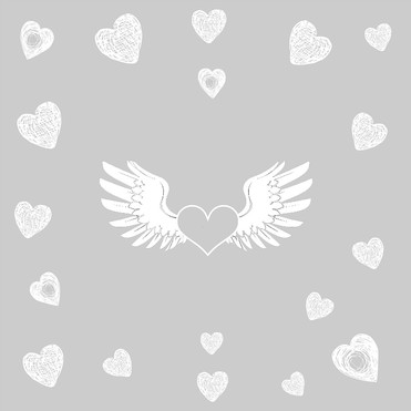 Design: coeur d'ange, Cœur et ailes d'ange...