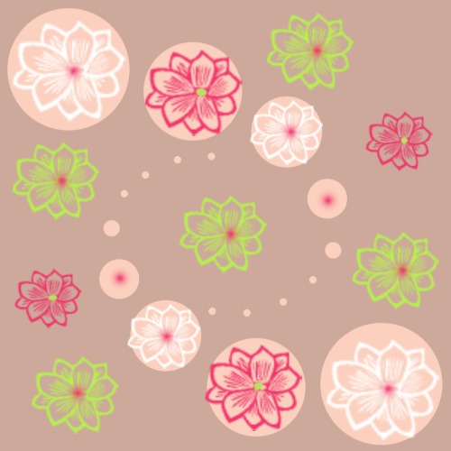 Design: nénuphars, Tissu fleuri, idéal pour la confection de vêtements ou accessoires.