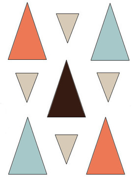 Design: triangles, 