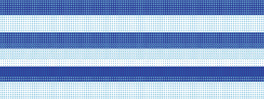 Design: Les rosaces d'Ila, http://ila-lila.blogspot.fr/2014/08/bikini-pour-louloute.html

pour voir une utilisation de ce tissu... bleu, si bleu !

L'imprimé est composé de petites rosaces alignées, comme des pois très légers. 
En arrière-plan, des bandeaux d'un bleu plus soutenu viennent former de larges rayures.
Les rosaces font environ 1 cm, les rayures environ 18 cm.

Pour voir un zoom du motif, merci de regarder la version "Les rosaces indy".