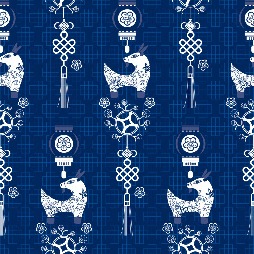 Design: Bleu de Chine, 2015 : l'année du Mouton de bois selon l'Horoscope Chinois… et il semble qu'elle soit signe de chance pour tous ! 