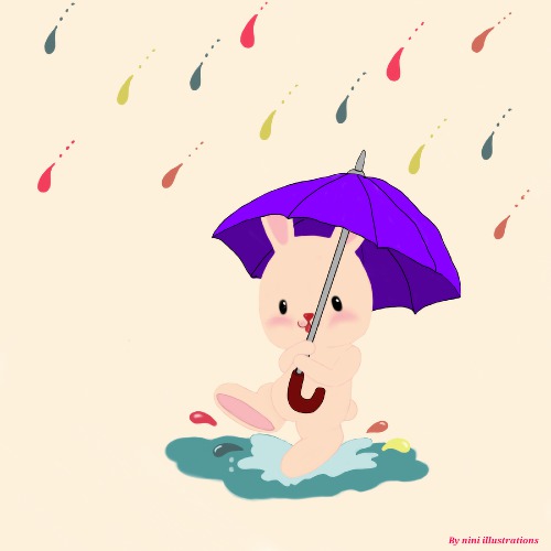 Design: Il pleut, il pleut, bergère , 