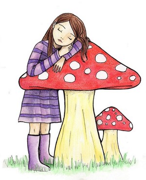 Design: reves sur champignon, 